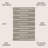 Colline Berber Stripe Shag Gray/Ivory Rug-237586600