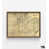 Brown Framed Print without Mat