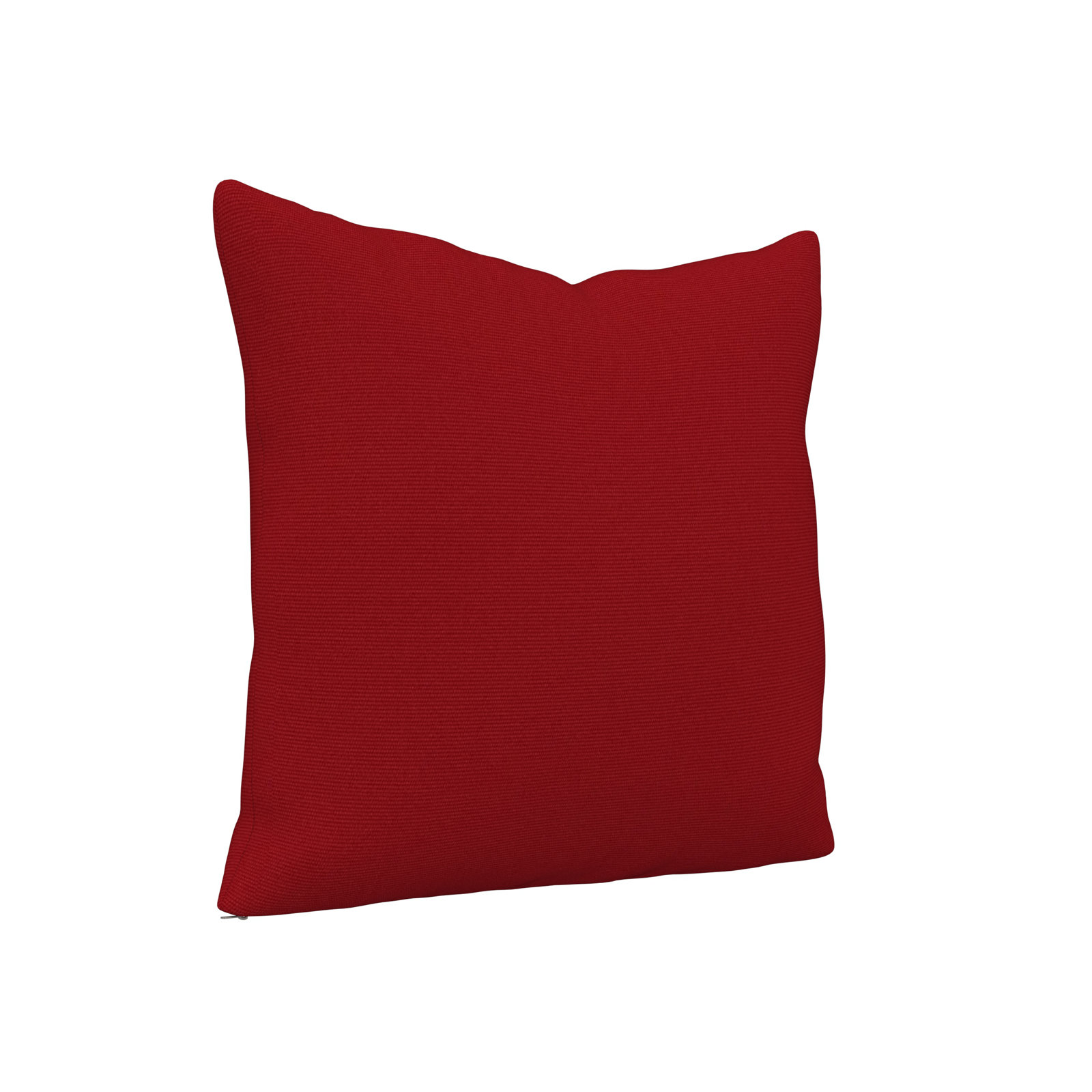 Indoor/Outdoor Throw Pillow, Square 20", Canvas Jockey Red Sunbrella® Canvas