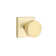 Emtek Privacy Knobset w/ Square Rosette and Round Knob