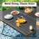Nako 8 - Person Metal Patio Dining Set with Square Table
