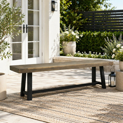 Outdoor Acacia Wood Bench