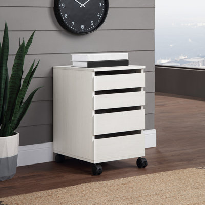 Commode de rangement 4 tiroirs Lori
