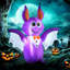 Chauve-souris gonflable Outsunny