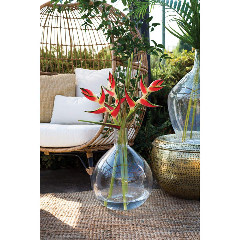 Armino 19.75'' Glass Table Vase