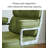 Minimalist Cowhide & Aluminum Alloy Swivel Office Chair