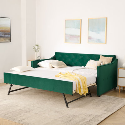 3-in-1 Pull-Out Sofa Bed | Dual USB Ports