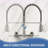 3 Functions Wall Mounted Bridge Kitchen Faucet-118350798