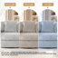 Ultra Plush Faux Rabbit Fur Oversized Swivel Barrel Chair with Three Pillows-277846311