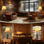 Ensemble de 2 lampes de table Antler