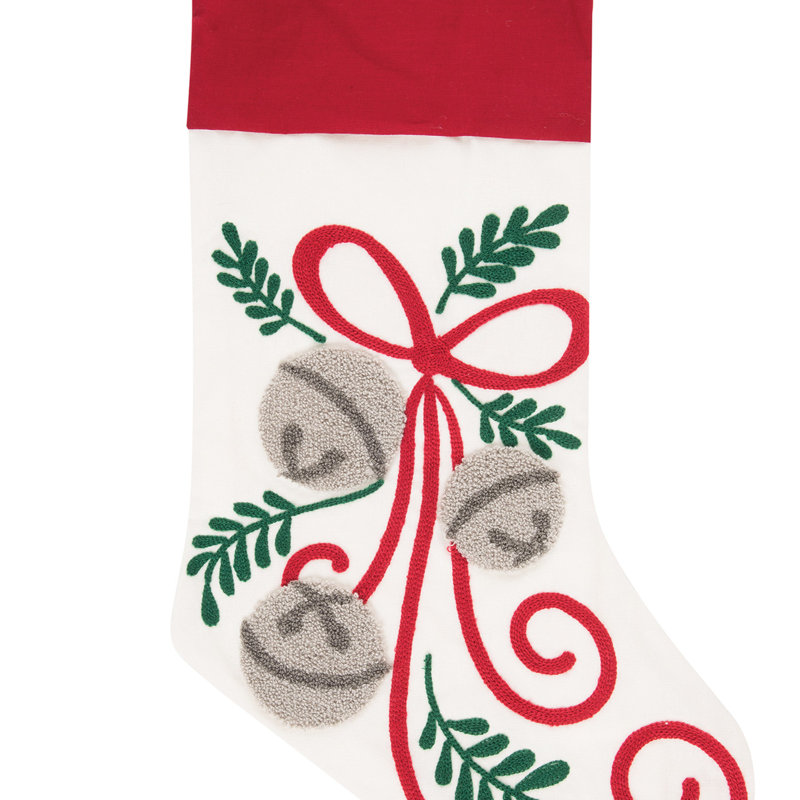 Chaussette Jingle Bow