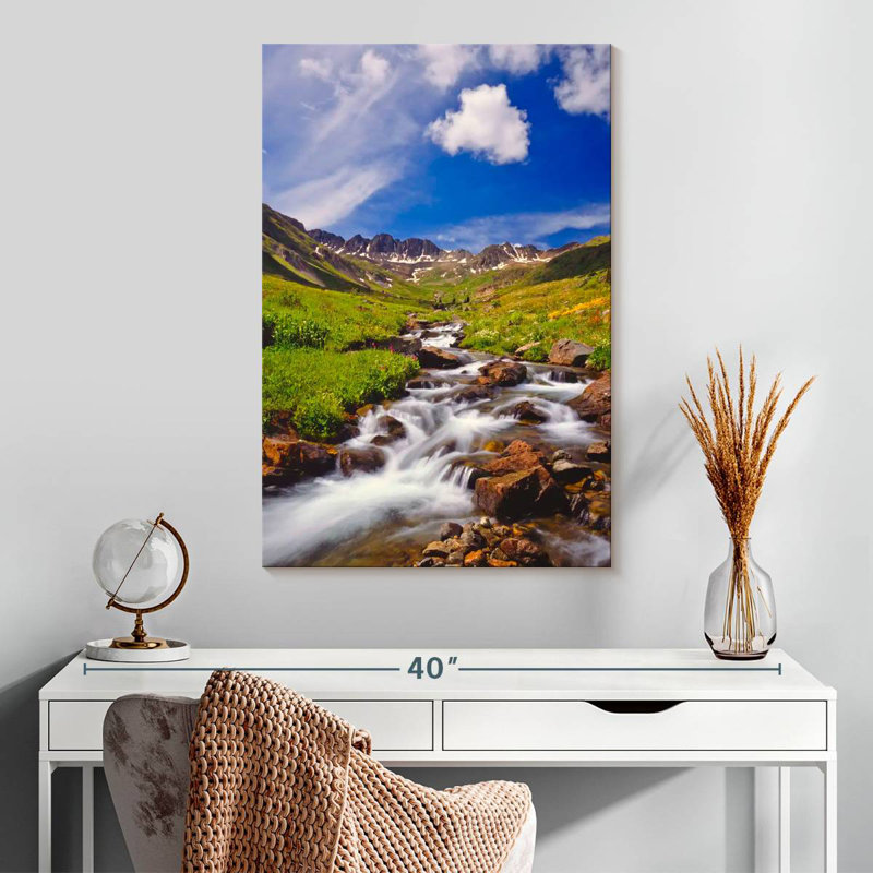 Alvord Alpine Meadow Stream, H 30 po x l 20 po