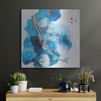Ivy Bronx ' Diluted 2' by Valerie Russell, Metal Wall Art,