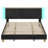 Samiha Upholstered Platform Bed with LED Lighting Headboard-976780746-978940314