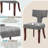 Linen Upholstered Dining Chairs (Set of 6)-239873496