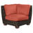 Saddleback Premium All-Weather Wicker Outdoor Lounge Chair-46000682-46000917