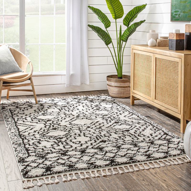 Cabana Moroccan Synthetic Area Rug, Rectangle 120cm x 160cm