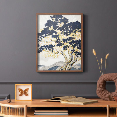 Paysages série CLxxx - reproduction encadrée de qualité supérieure - prête à être accrochée - aucun clou requis