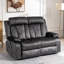 Causeuse inclinable en velours 59,9 po-1326124223