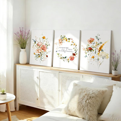 3 Piece Wrapped Canvas Print