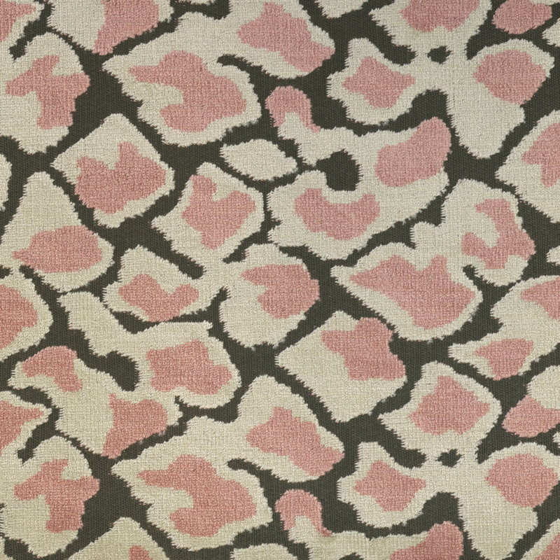 Hendrix Velvet Fabric, Coral