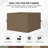 Aoodor Replacement 4-Panel Gazebo Sidewall Curtains-121327728-97531252