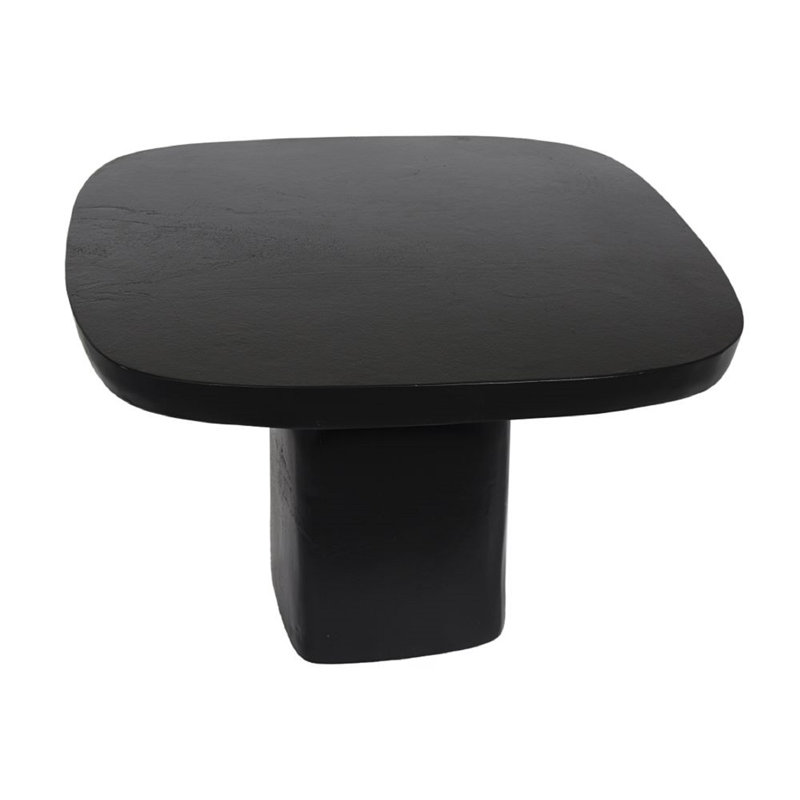 Table basse en aluminium noir