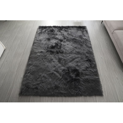 Washable Abstract Indoor Rug