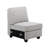 Ellis 8-Piece Modular L-Shape Linen Sectional Sofa and Ottoman