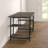 Cirque Metal Frame Shelved Desk