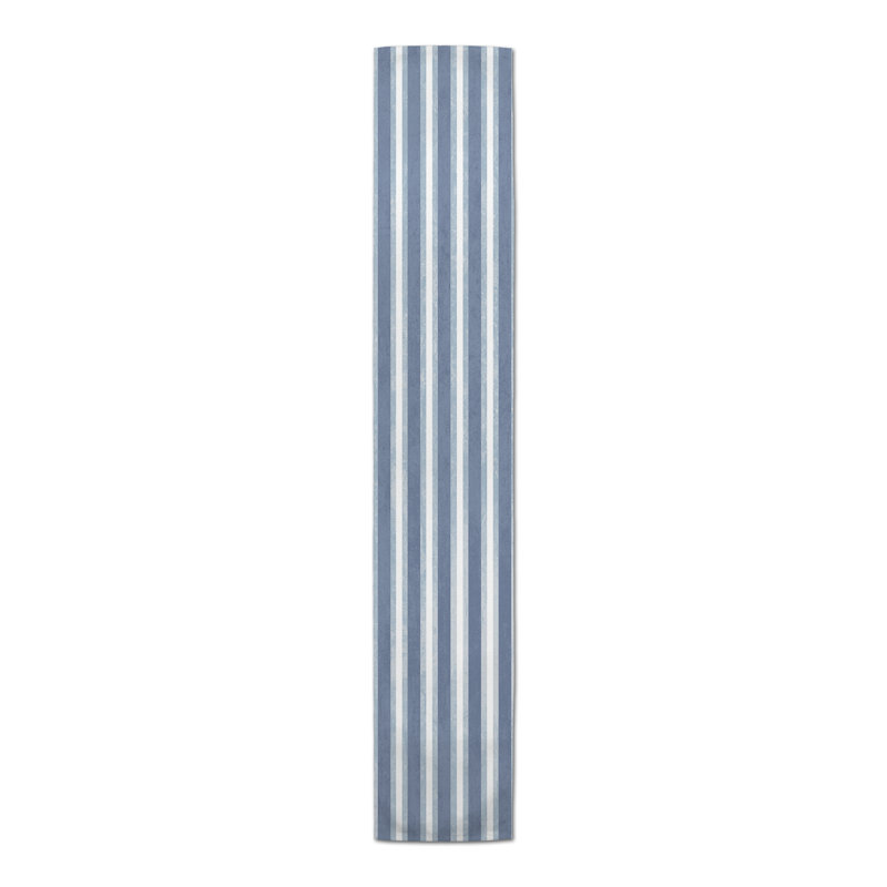 Chemin de table Nautical, Bleu marine, 72 po x 16 po, 1
