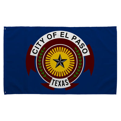 Drapeau de la ville d'El Paso — Drapeau