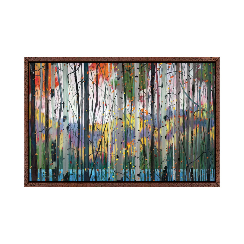 Lone Ranger by Graham Forsythe - Painting on Canvas, 66.04 cm H x 45.72 cm W, Classic Wood Floater Framed