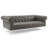 Idyll Tufted Button Upholstered Leather Chesterfield Sofa-1562677969