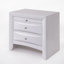Ensemble de chambre à coucher moderne 6 pièces comprenant une base de lit, une commode, une commode, un miroir et 2 tables de chevet-323921216-323921222