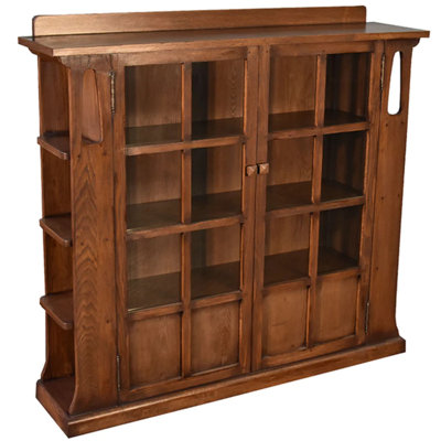 Bibliothèque standard en bois massif H 48 "x l 51" Scott