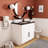 36" Antique White Bathroom Vanity Base Only