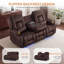 Upholstered 76.8 " Sofa Power Reclining-1926700136