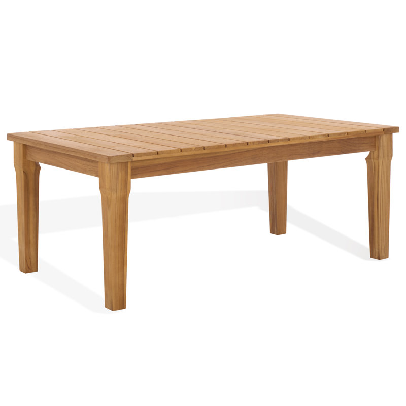 Table basse en bois de teck Clairmont