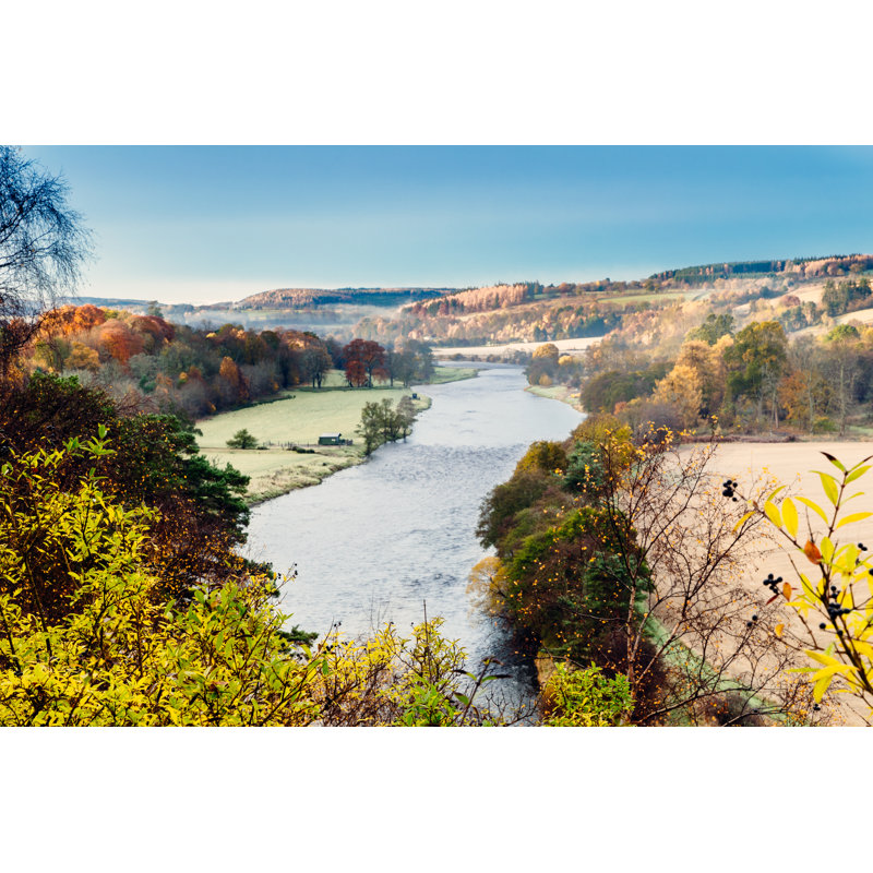 River Spey, Scotland by Peter Burnett - Wrapped Canvas Print, 51cm H x 76cm W x 3.8cm D