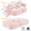 Canapé-lit pliable convertible avec 2 coussins-2097338907