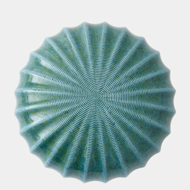 Urchin Wall Décor, 2" H x 8" W x 8" D, Blue