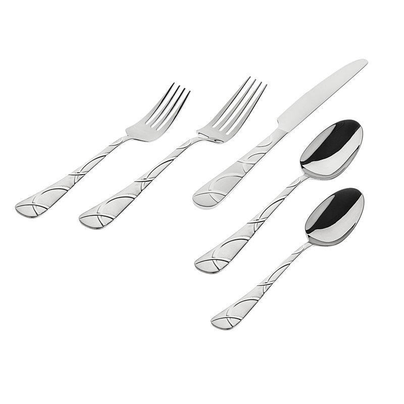 Ensemble de couverts 20 pièces Olympia, service pour 4