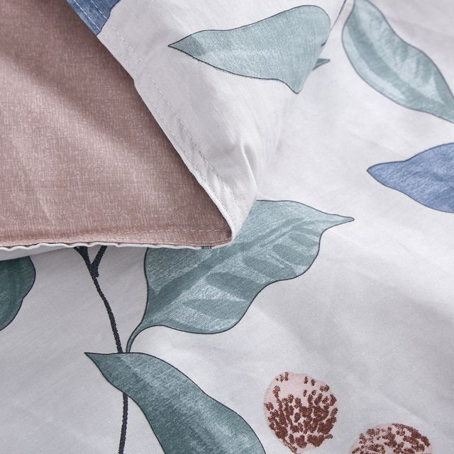 Cotton Twill Floral Comforter Set