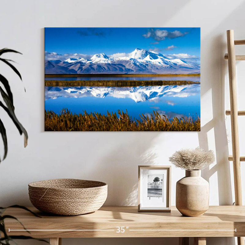 Alvord Naimona'nyi et lac Manasarovar, H 16 po x l 24 po