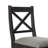 Upholstered Linen Counter Stool