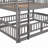Bunk Bed With Slide,Over Low Bunk Bed With Fence And Ladder-1363599356