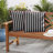 Striped Sunbrella® Outdoor Reversible Throw Pillow-54124703-54124702