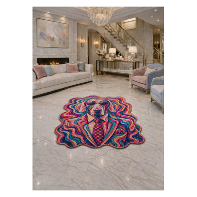 Tapis tissé à la crème Mosso