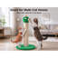 Griffoir géant de 56 cm avec corde en sisal et jouet suspendu interactif, poteau à griffer robuste pour chatons et grands chats, de couleur verte.-408571310